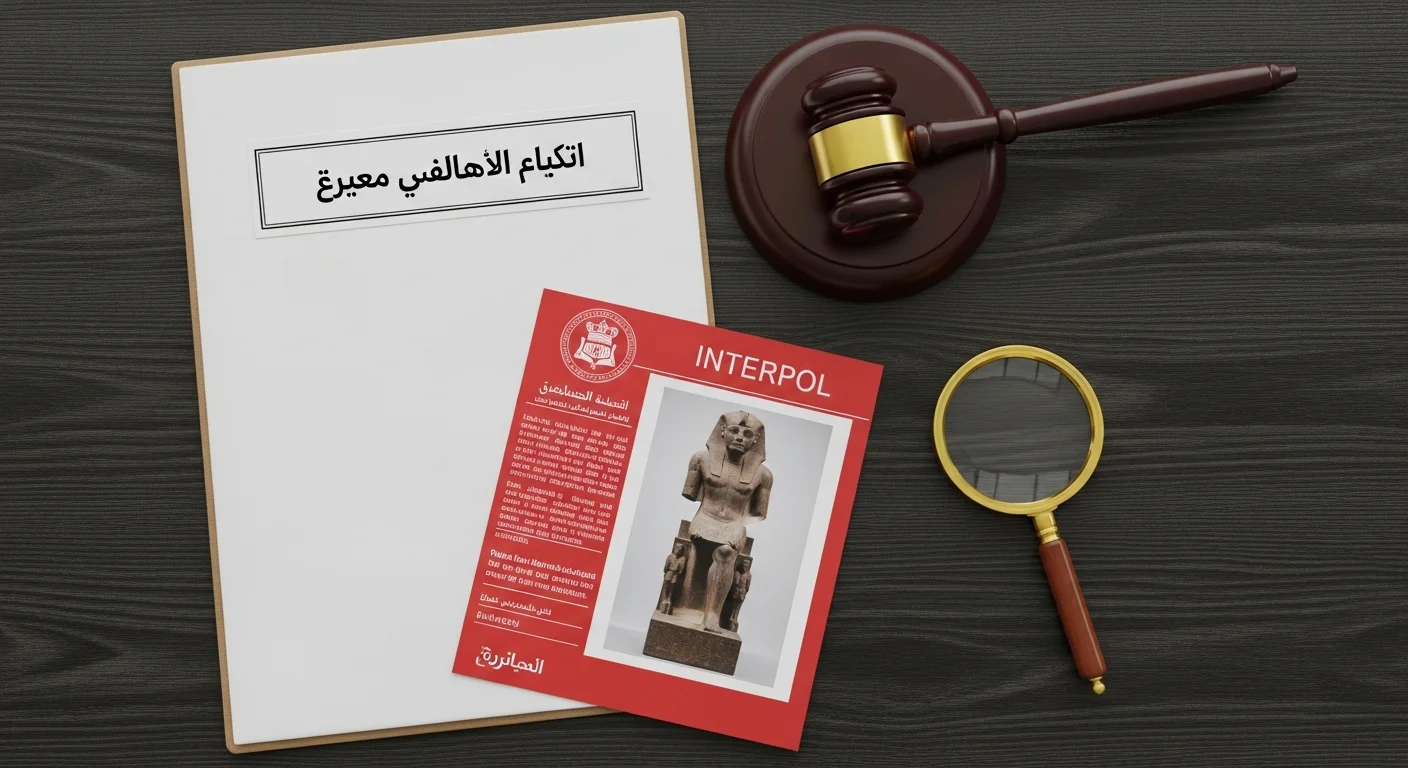 الإنتربول وتهريب الآثار: دليل ا��تعادة الممتلكات الثقافية 2026 - image 2 الإنتربول وتهريب الآثار: كيف تُسرق الحضارة وتُباع في الخفاء؟ - image 2